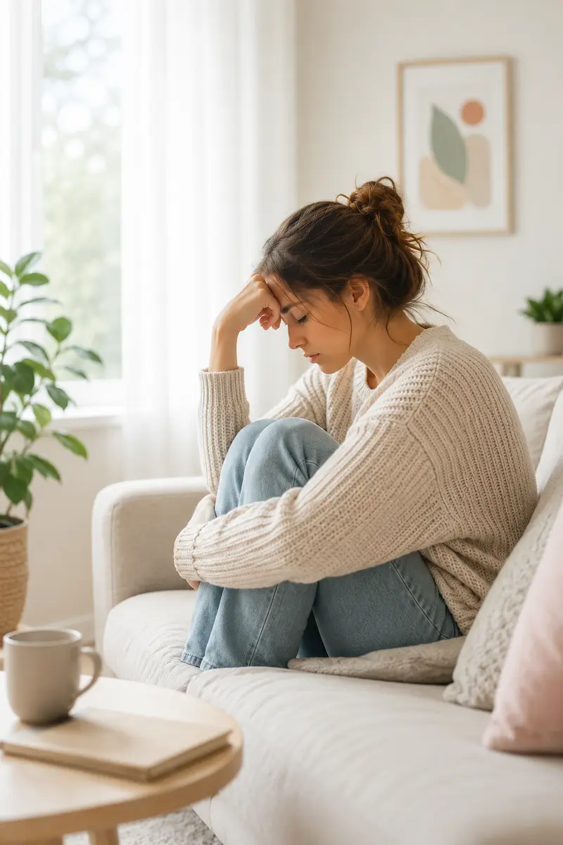 femme ayant besoin d'une psychologue